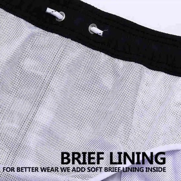 Drawstring Swimwear For Men