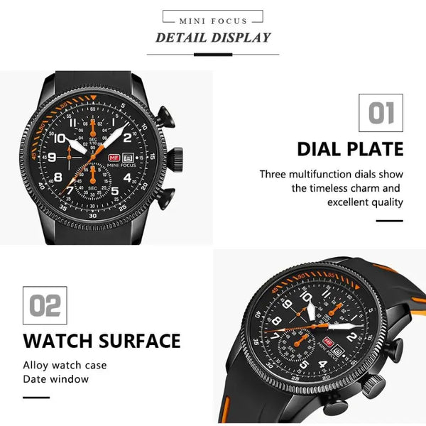 Chronograph Sport Wristwatch