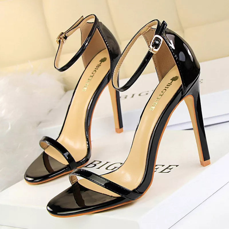 Open Toe High Heels