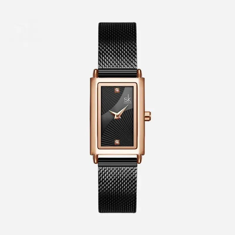 Luxury Rectangle Quartz Wristwatch