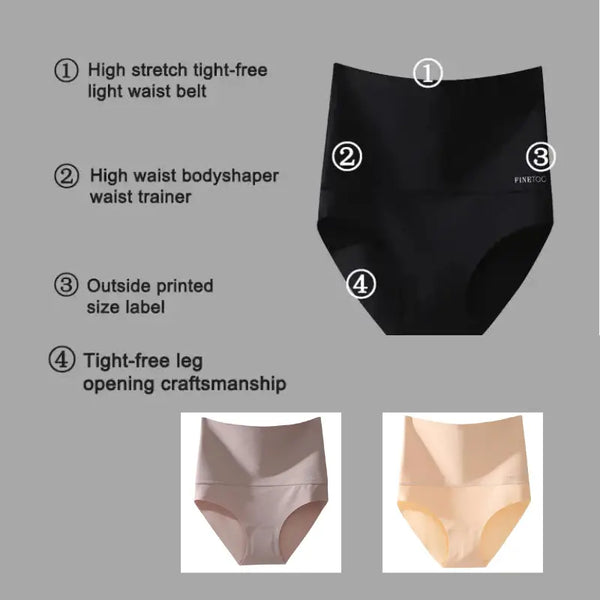 High Waist Body Shaper Panties