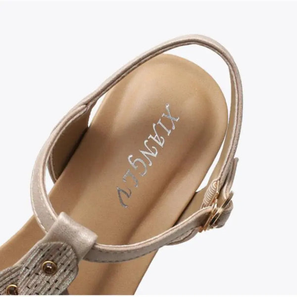 Summer Wedge Sandals.