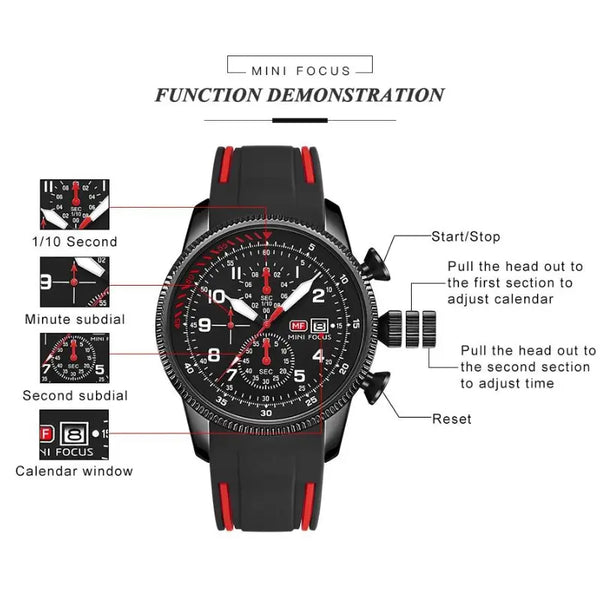 Chronograph Sport Wristwatch