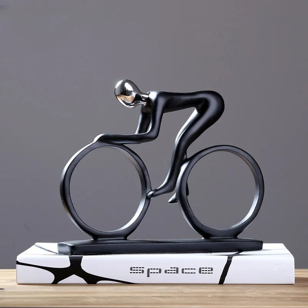 Bicycle Rider Statue