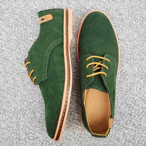 Leather Oxford Casual Shoes.