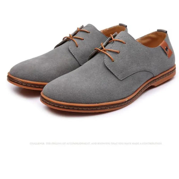 Leather Oxford Casual Shoes.