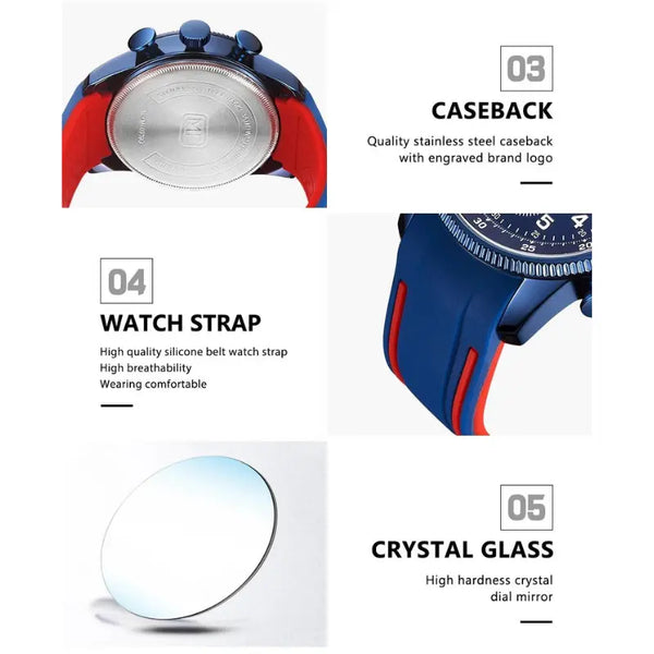 Chronograph Sport Wristwatch