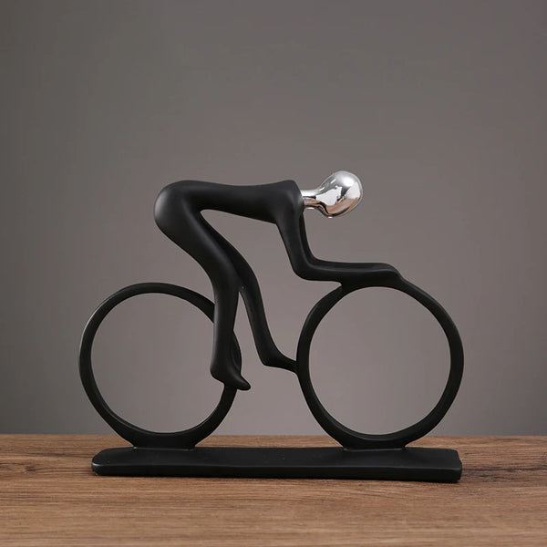 Bicycle Rider Statue