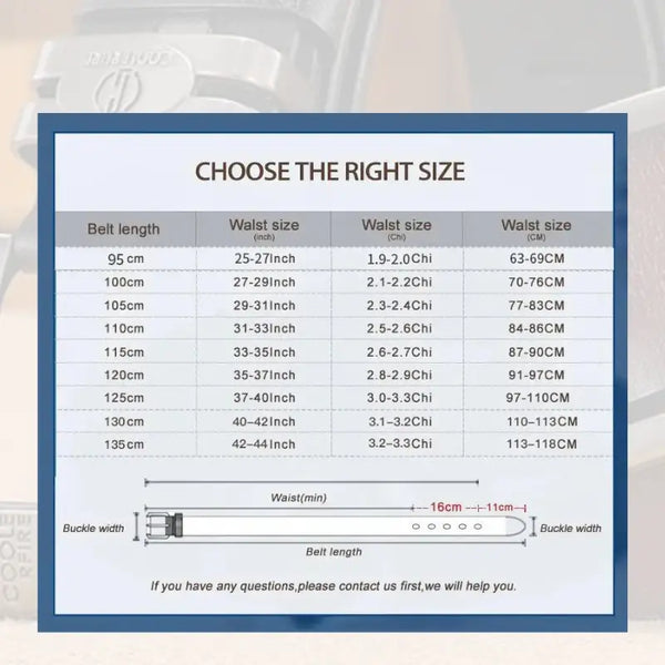 Genuine Leather Belt