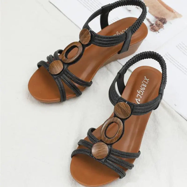 Summer Wedge Sandals.