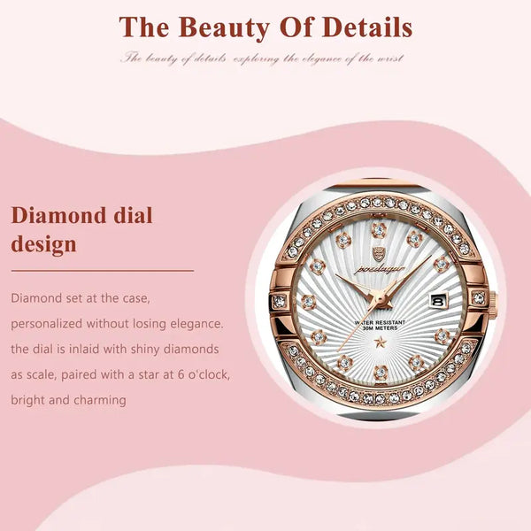 Luxury Quartz Wristwatch