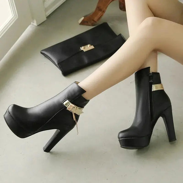 Fashion High Heels Boot