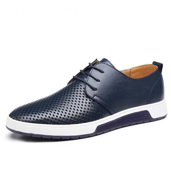 Summer Casual Leather Shoes.