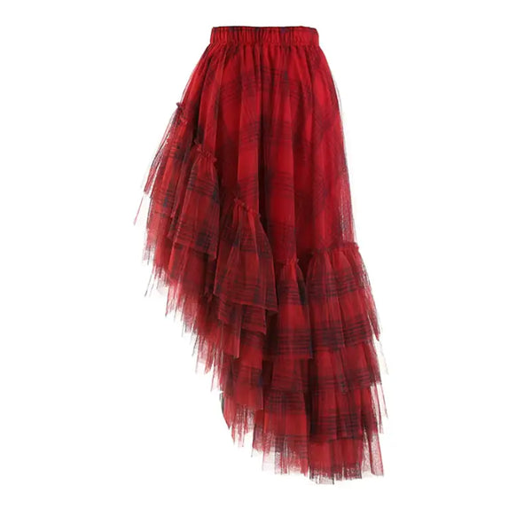 Mesh Casual Skirt