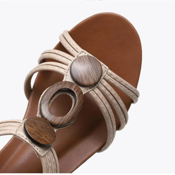 Summer Wedge Sandals.