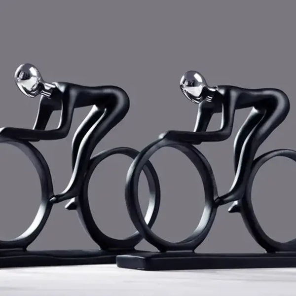 Bicycle Rider Statue