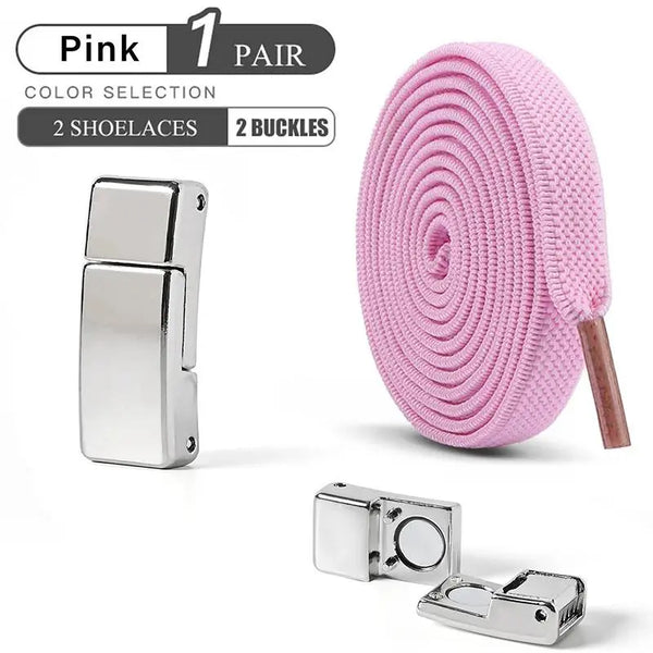 Elastic Shoelaces Without Ties