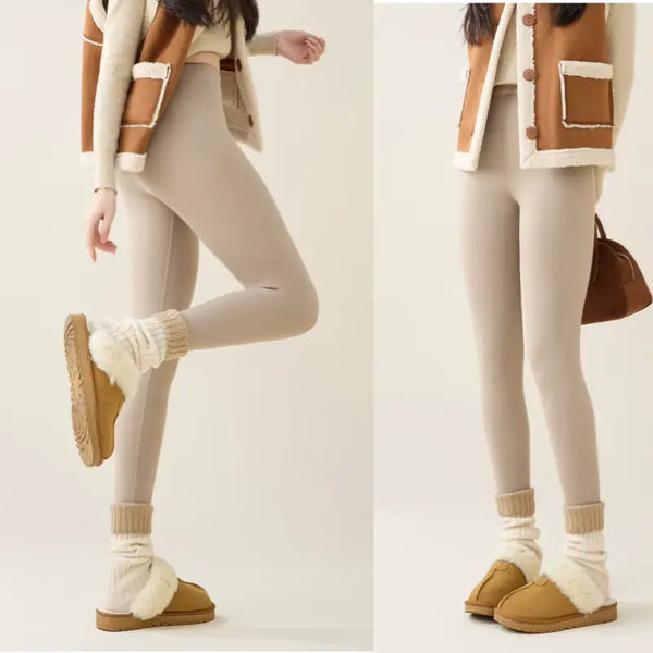 Autumn Winter Rabbit Fleece Leggings