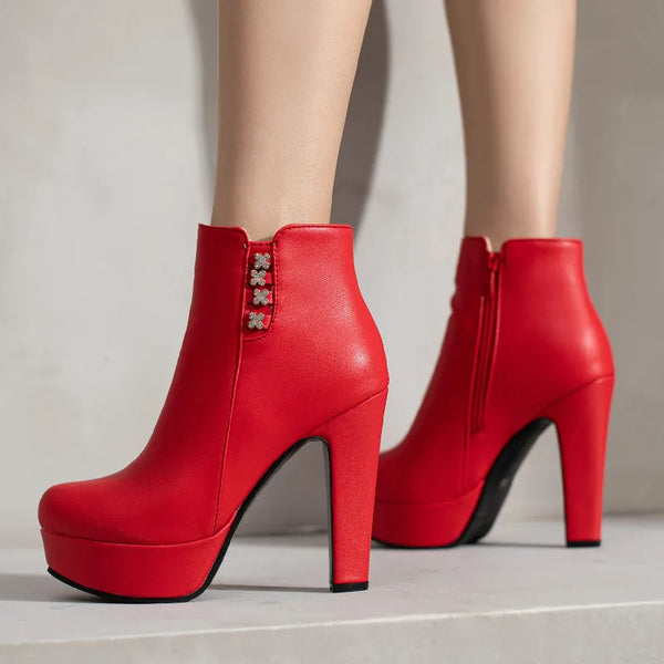 Elegant Ankle Boots For Women
