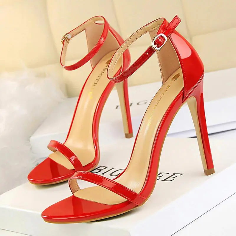 Open Toe High Heels
