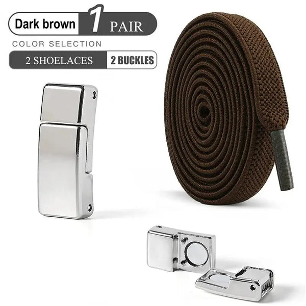 Elastic Shoelaces Without Ties