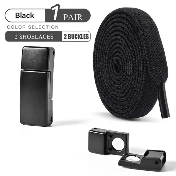 Elastic Shoelaces Without Ties