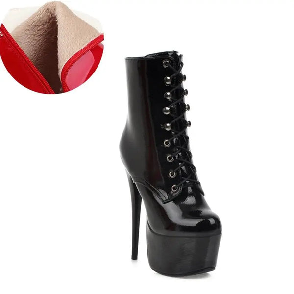 High Heels Ankle Winter Boots