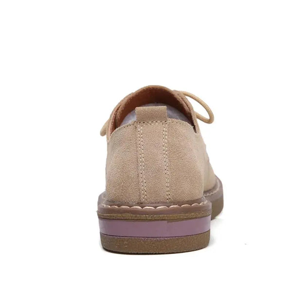 Leather Flats Shoes.