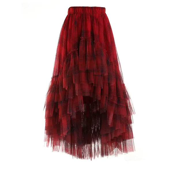 Mesh Casual Skirt