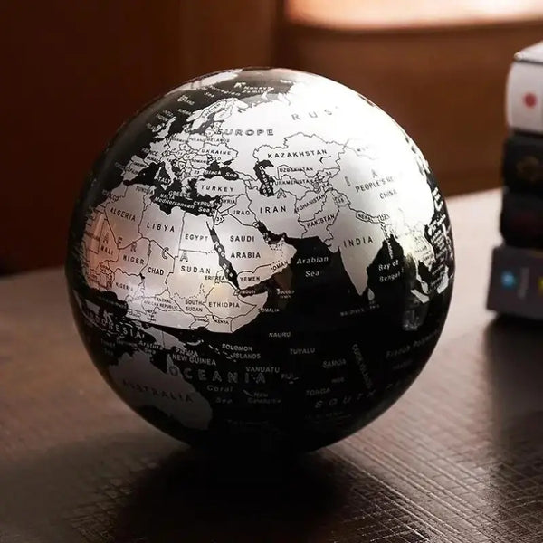 Rotating World Globe with Stand