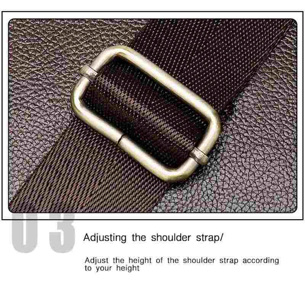 Men's Genuine Leather Briefcase.