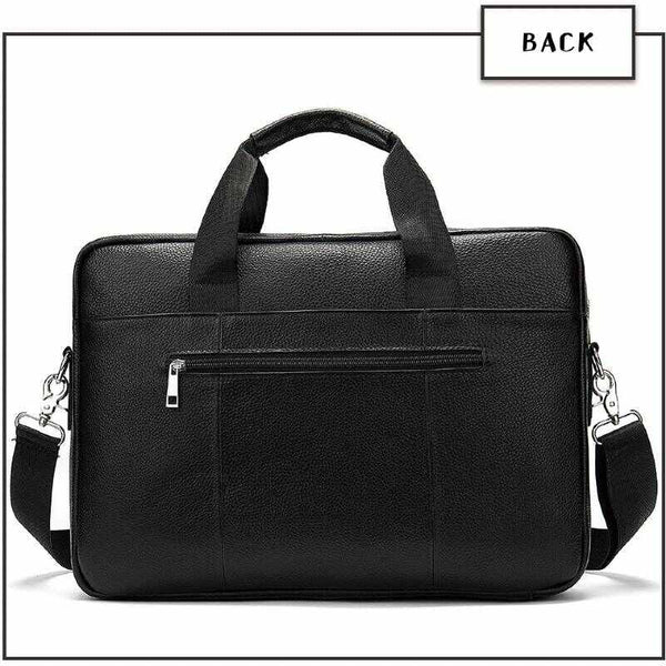 Men's Genuine Leather Briefcase.