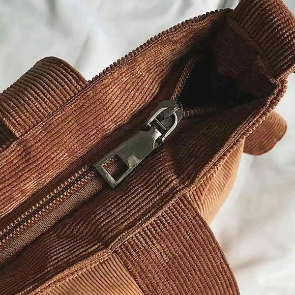 Corduroy Shoulder Bag.