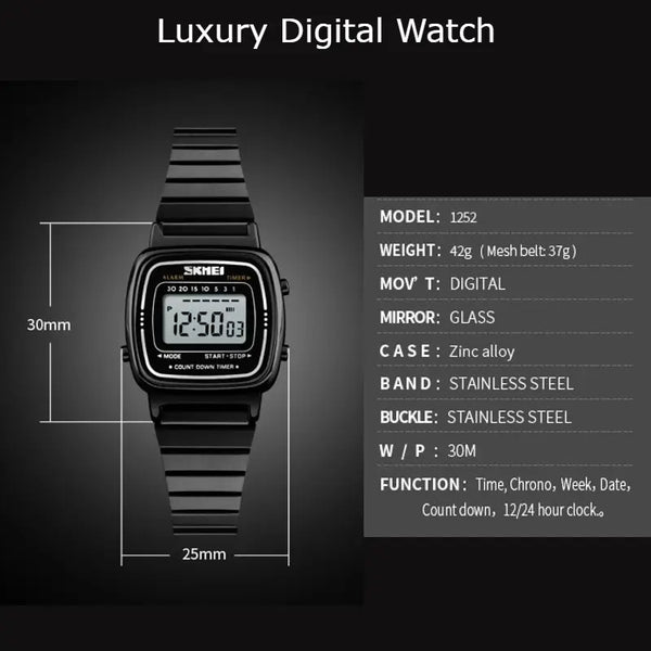 Luxury Digital Watch