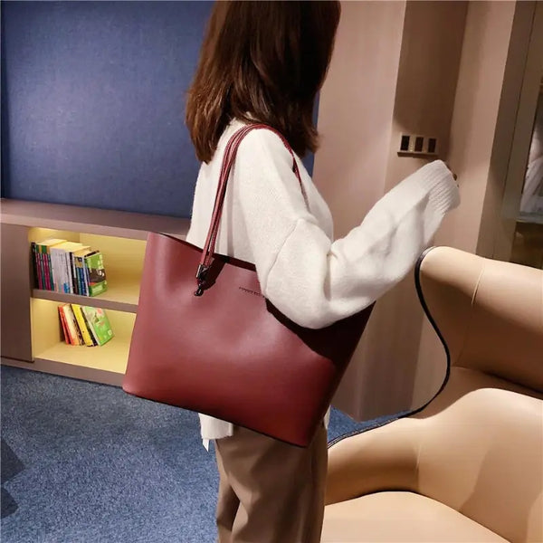 Leather Fashion Big Bag.