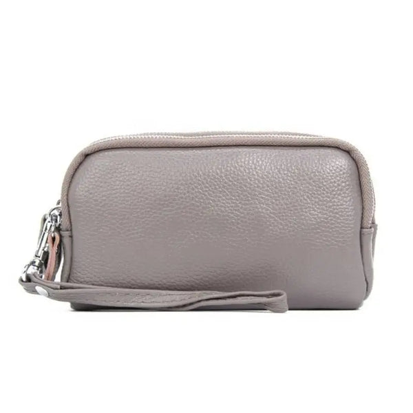 Genuine Leather Wristlet.
