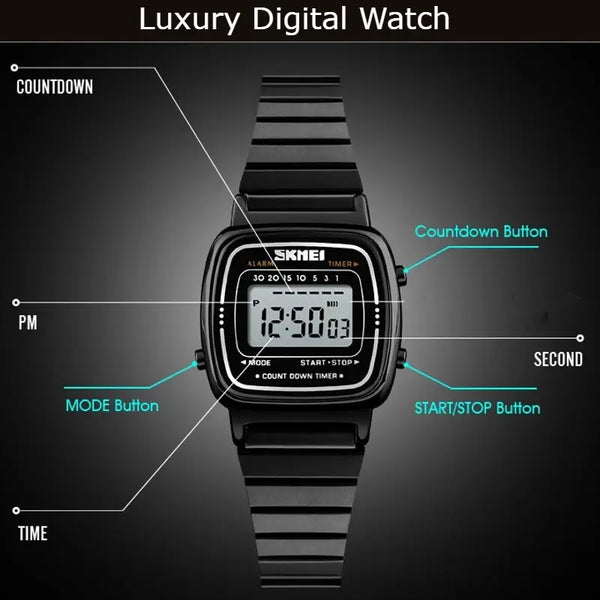 Luxury Digital Watch