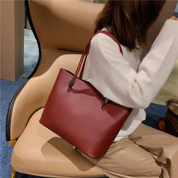 Leather Fashion Big Bag.