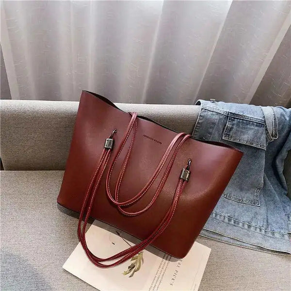 Leather Fashion Big Bag.