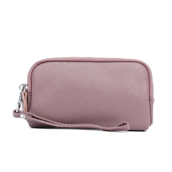 Genuine Leather Wristlet.