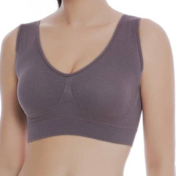 Comfortable Seamless Brassiere With Pads for Ladies.