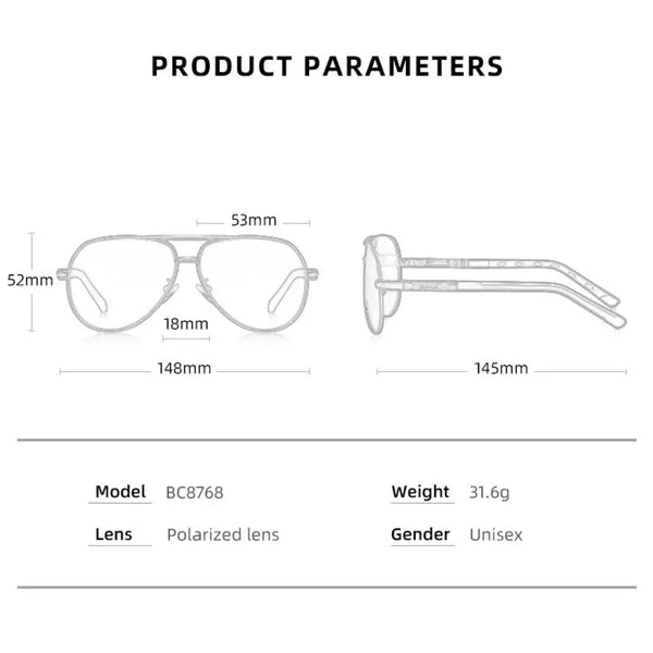 Aluminum Polarized Sunglasses