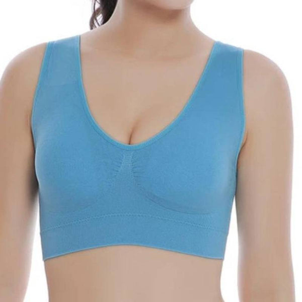 Comfortable Seamless Brassiere With Pads for Ladies.