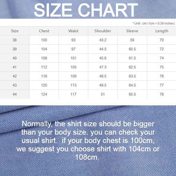 Men's Long Sleeve Dress Shirt.