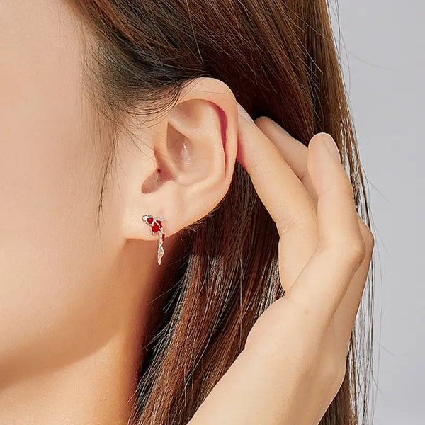 Koi Stud Earrings
