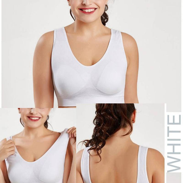 Comfortable Seamless Brassiere With Pads for Ladies.