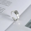Sterling Silver Belt Adjustable Rings
