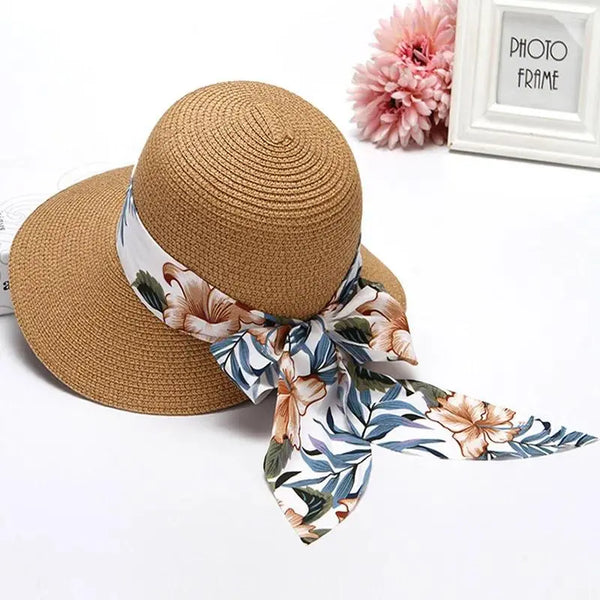 Elegant Summer Straw Hat.
