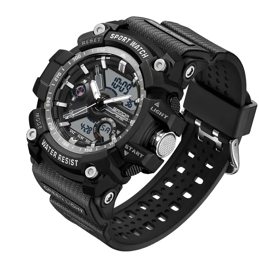 Waterproof Sport Quartz Wristwatch