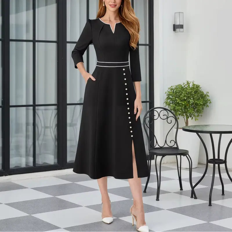 Office Midi Dress